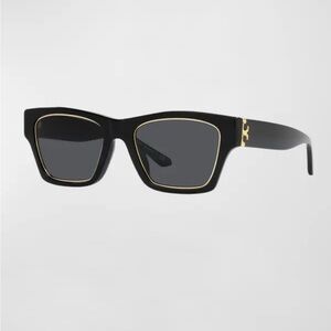 Tory Burch Outlined Rectangle Sunglasses